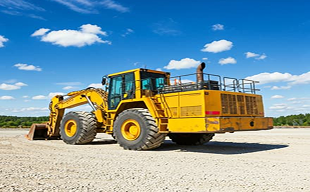Machinery Rental platform screenshot